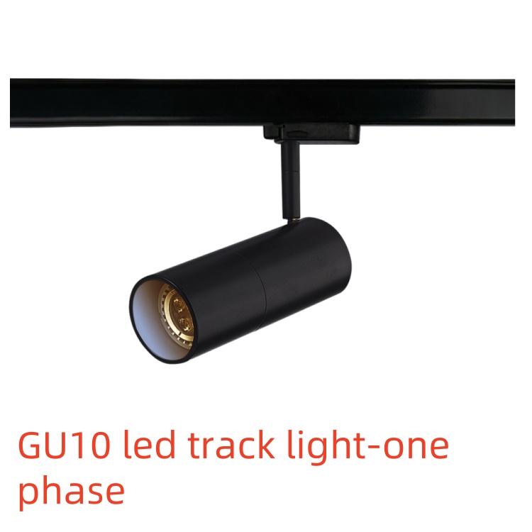 Adjustable Moving Head Track System Gu10 Fixture Led Track Light Aluminum Housing
