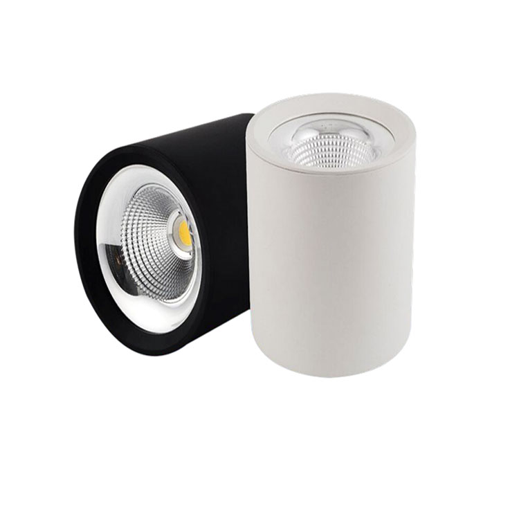 Cylinder Aluminum fixed led ceiling light 5W/10W/15W/20W/30W