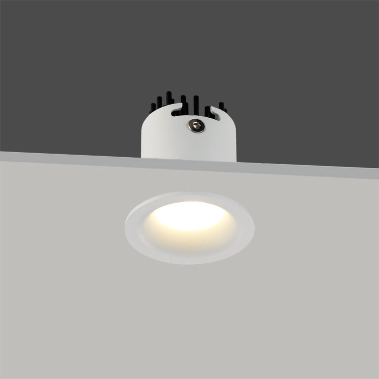 Round Indoor Recessed mini cob downlights cutout 36 spotlight