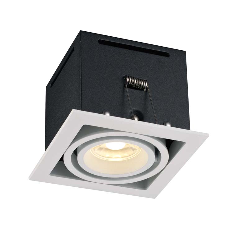 Single trim 10Watt recessed led cob downlight